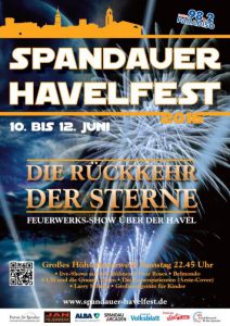 Spandauer Havelfest 2016 mit krönendem Feuerwerk