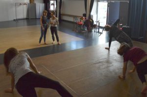 Tanzworkshop für Heerstraßen-Revue
