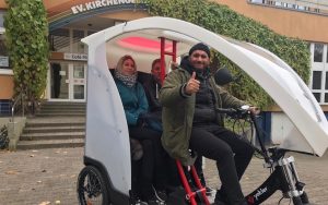 Fahrdienst & Essen per Fahrrad
