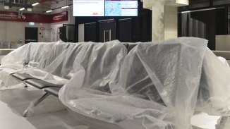 Terminal 2 am BER: Fertiggestellt und auf Pause gesetzt